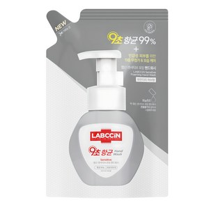 랩신 센서티브 포밍 핸드워시 파우더리 허브향 리필, 200ml, 1개