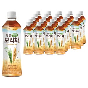 광동 밀싹 보리차 음료, 500ml, 24개