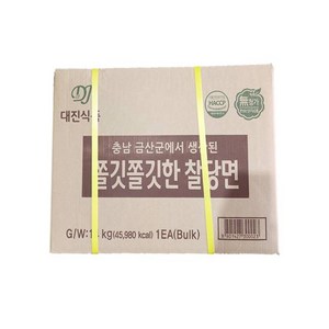 대진식품 쫄깃쫄깃한찰당면 14kg / HACCP당면 업소용당면 국내생산당면, 1개