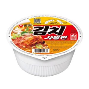 농심 김치사발면 86g, 24개