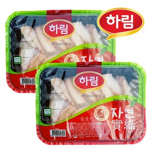 친환경 무항생제 자연실록 윙 350g 2봉, 1세트