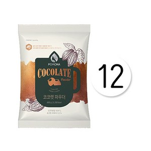 포모나 코코렛파우더800g 12개, 800g, 12개입, 1박스