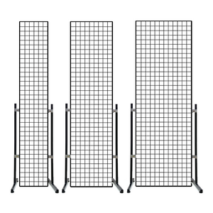 킹철물 네트망 스탠드 매장 진열대, 01) 450x900mm 다리1000mm, 1세트, 화이트