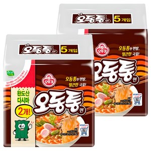 오뚜기 오동통면 120g, 10개