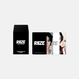 라이즈 랜덤 트레이딩 카드 RIIZE RANDOM TRADING CARD SET (A ve)블랙, A ve(블랙)+두잉덕(GIFT)