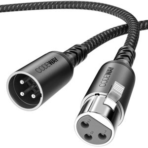 코드웨이 캐논 암수 XLR 마이크 케이블, 5m, 1개