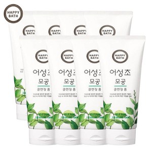 해피바스 어성초 모공 클렌징폼 200g 클렌징 폼, 8개