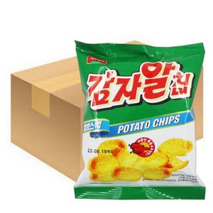 제주농연 감자알칩 매콤한 볶음 고추장맛, 27g, 40개