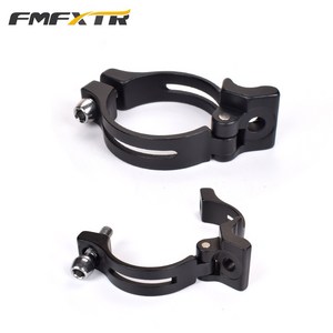 FMFXTR 앞드레일러 클램프 밴드 앞변속기 브레이즈온 어댑터 31.8mm 34.9mm, 단일, 31.8mm Font shift fixing ing, 1개