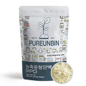 푸른빈 WPC 농축 유청단백질 분말 가루, 500g, 1개