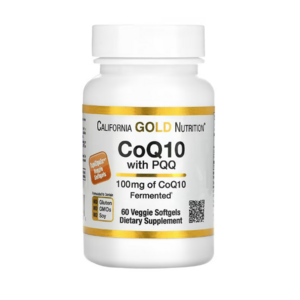 캘리포니아 골드 뉴트리션 CGN 코큐텐 CoQ10 PQQ 약들약 코큐텐 100mg 60정, 1개