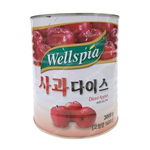 설정식품 사과다이스 3kg 애플파이, 6개