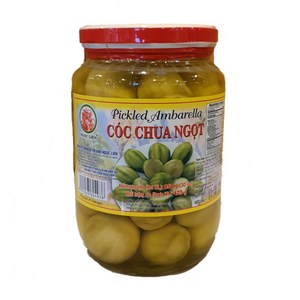 베트남 콕츠어응엇 COC CHUA NGOT 암바렐라피클 Pickled ambaella, 1개, 850g