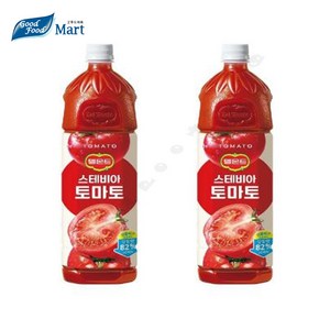 롯데 델몬트 스테비아 토마토 1.5L (12펫), 12개