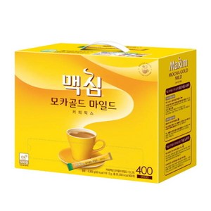 맥심 모카골드 마일드 커피믹스, 12g, 400개입, 1개