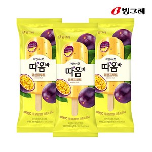 과일맛아이스크림 따옴바 패션프루트 한박스 40P, 40개, 75ml