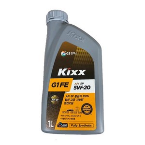 KIXX G1 FE 5W20 SP 1L 가솔린 엔진오일, KIXX G1 FE 5W20_1L, 1개