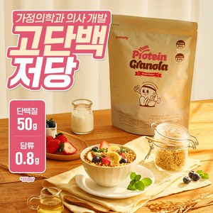 얌비티 얌프로틴 저당 단백질 그래놀라 곡물맛, 1개, 400g