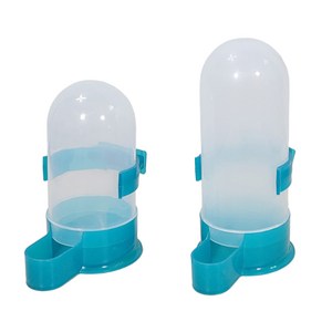 새모이통 조류 병아리 모이통 사료통 물통겸용, 2개, 500ML