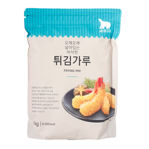 [모든반찬] 곰표 튀김가루 1kg, 40개