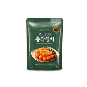 피코크 조선호텔 총각김치, 1개, 1kg