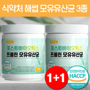 bn17 유산균 다이어트 / 모유 유래 유산균 분말 락토바실러스가세리 식약처 인증 HACCP 뉴트라업 [비에날씬 옵션택1], 250g, 2개