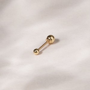 쥬넬 14K 바벨 피어싱 4mm 6mm 8mm 바 (5 size)