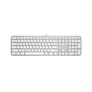 로지텍 MX KEYS S 무선 일반형 키보드, 페일그레이, 920-011599, 제조사축