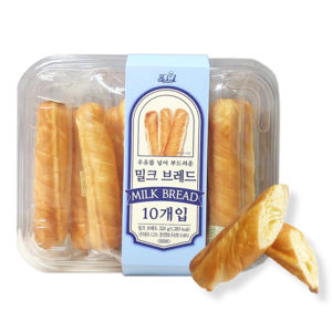 밀크 브레드 우유빵, 32g, 10개