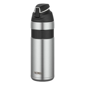 써모스(THERMOS) 진공 단열 스트로 병 FFQ-600 블랙 FFQ-600-SBK, 상세페이지 참조, 1개, 600ml