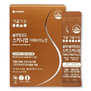 생활정원 슬리밍코드 스키니업 아메리카노맛 28회분, 98g, 1개