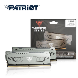 패트리어트 DDR4 16G PC4-25600 CL16 VIPER STEEL 3200MHz (8G*2) 듀얼패키지 파인인포, 2개