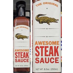 THE ORIGINAL AWESOME 더오리지날 오우썸 스테이크 소스 250ml / 미국 / 바베큐소스 / BBQ, 1개