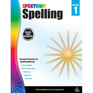 Spectrum Spelling Grade 1, Carson Dellosa Pub Co Inc