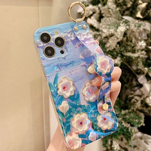 에르모사 갤럭시 S23 S23플러스 S23울트라 케이스 GALAXY PHONE CASE 벚꽃 핸드 스트랩 폰케이스