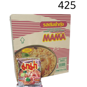 마마 쉬림 톰냠 플레이버 똠냠 봉지라면 55g, 30개