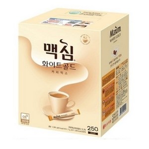 동서 맥심 화이트골드 커피믹스, 11.7g, 250개입, 3개