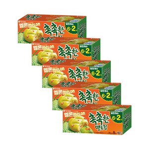 오리온 촉촉한 멜론칩, 160g, 5개