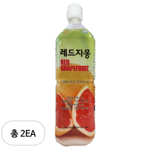 스위트코리아 레드자몽 액상, 1L, 2개