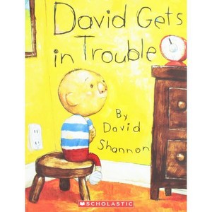 David Gets in Trouble PB, Scholastic