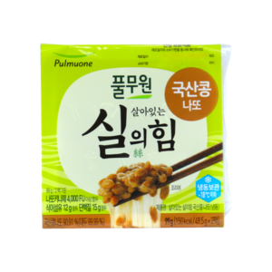 풀무원 실의힘 국산콩 생나또 49.5g x 10입, 10개