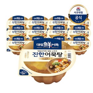 [사조대림] [대림냉장] 진한어묵탕 가쓰오맛 360g x12개, 12개