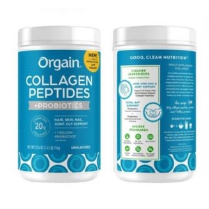 올게인 콜라겐 펩타이드 프로바이오틱스 726G Ogain Collagen Peptides + Pobiotics 1.6Lb[2개 세트], 2개