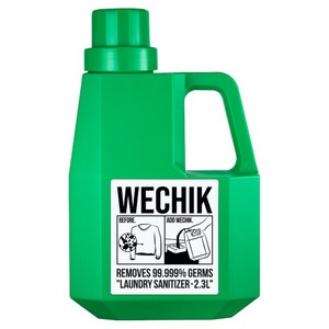 위칙 소독 섬유유연제 본품, 2.3L, 1개