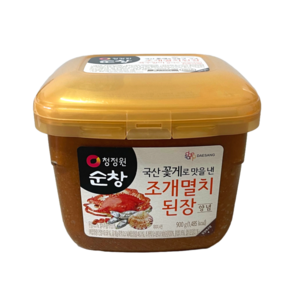 청정원 순창 조개멸치 양념된장, 1개, 900g