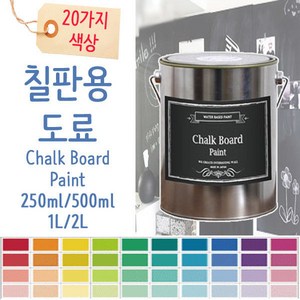 SKK 일본 칠판페인트 500ml 칠판 페인트 메뉴판 보드, 에보니(블랙), 1개