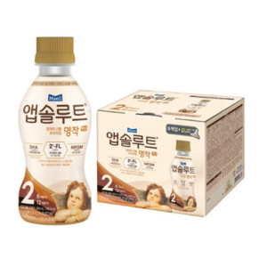 매일유업 앱솔루트 명작 2FL 액상 분유 2단계 6p + 니플1p, 240ml, 24개