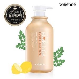 [휘엔느] [겟잇뷰티 뷰라벨 2위] 모링가 대용량 단백질 약산성 트리트먼트 1000ml, 1L, 1개