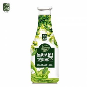 [녹차원] 녹차시럽 그린티베이스 450g, 1개, 1개입