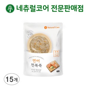 네츄럴코어 전복죽, 50g, 15개, 연어